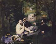 Edouard Manet Luncheon on the Grass oil painting reproduction